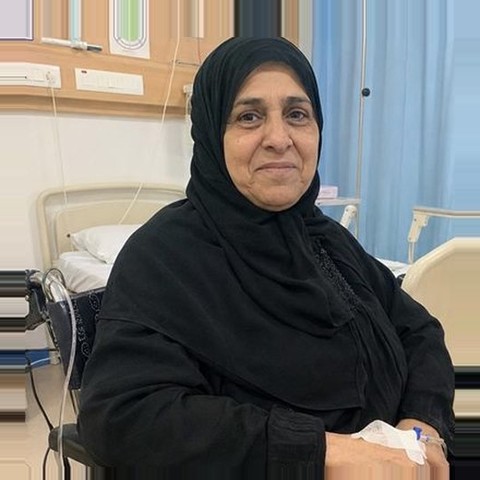 Ms. Maryam Al-Rawahi, treated in India
