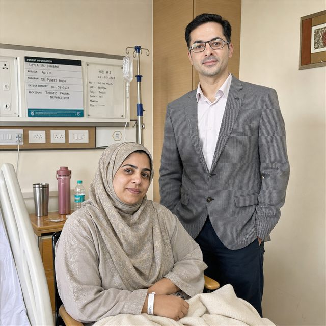 Ms. Layla Al-Shaibani - Kidney Tumor Surgery in India
