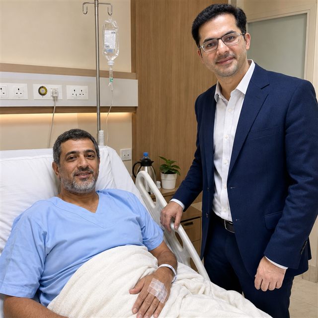 Mr. Ibrahim Al-Lawati - Stomach Cancer Surgery in India