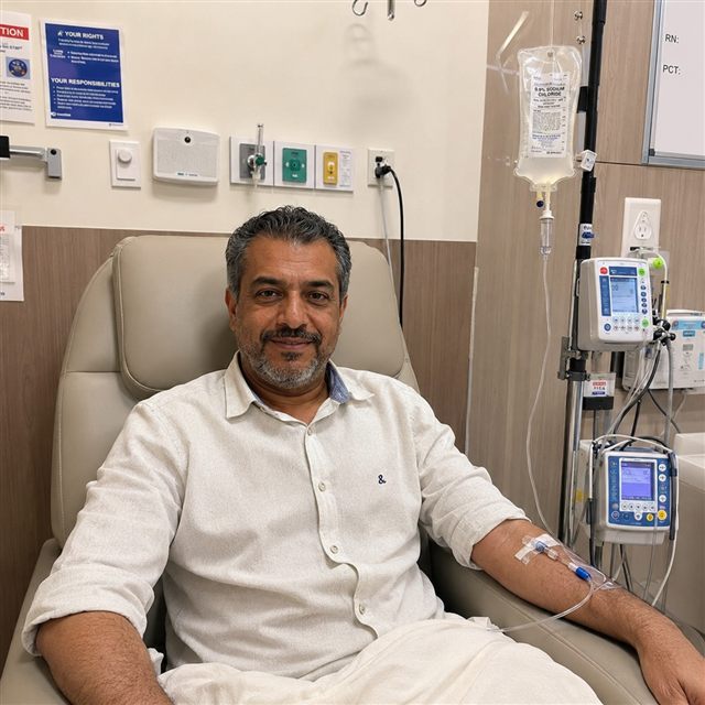 Mr. Abdullah Al-Farsi - Stem Cell Therapy for MND in India