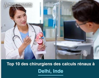 Top 10 des chirurgiens des calculs rénaux à Delhi, Inde (Guide 2026-2027)