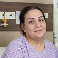 Ms. Amira Khalil, treated in India