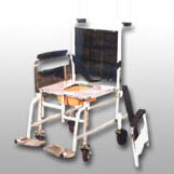 Invalid Wheel Chair Folding Commode (H.F-23)