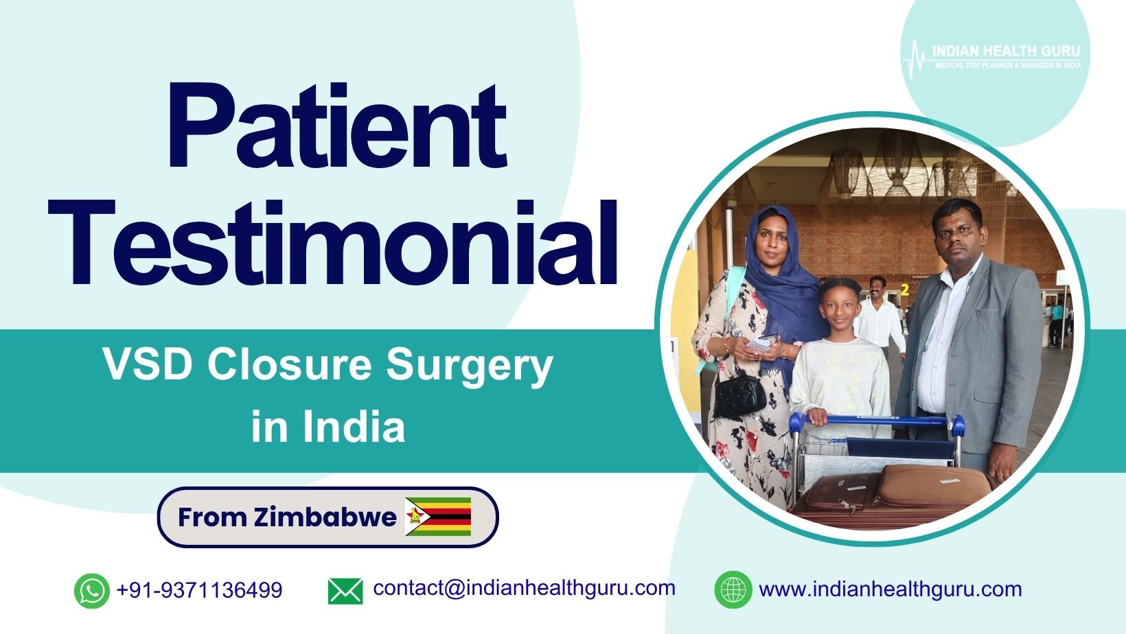 Zimbabwe Child Gets a New Life After VSD Surgery in India