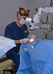 chirurgie à la cataracte en Inde